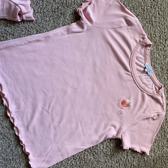 Peach pink loungewear / PJs - Picture 4 of 7